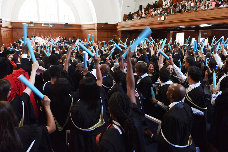 December’s truncated graduation season of three ceremonies on 20 December saw 1 420 graduands capped in the Memorial Hall, including 112 PhD candidates.