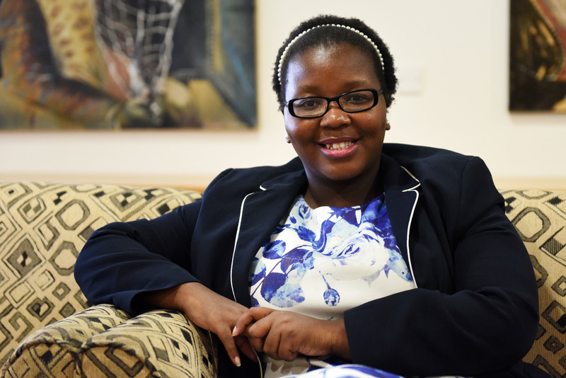 Silindile Buthelezi, lecturer in the Department of Commercial Law, hopes one day to use her expertise to advise government on regulatory issues around banking and finance.