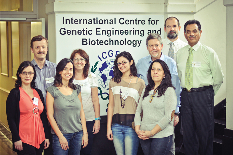 Partnership: Those who attended the nanotechnology symposium at UCT in March were (from left, back) Prof Markku Leskela (University of Helsinki), Dr Iryna Grafova (University of Helsinki), Prof Cosimo Carfagna (Italian National Research Council-Institute of Chemistry and Technology of Polymers, or ICTP-CNR), Prof Andriy Grafov (University of Helsinki), and Prof Iqbal Parker (ICGEB, Cape Town component, UCT). (Front) Dr Maria Grazia Raucci, Dr Giovanna Gomez d'Ayala, Daniela Giugliano, and Dr Maria Luisa Pompili, all of the ICTP-CNR.