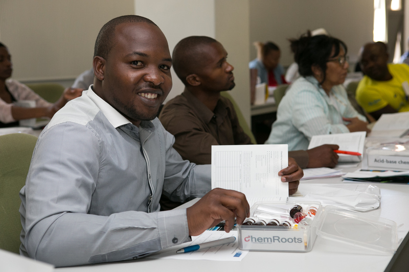 The first c*hemRoots workshop was held at UCT on 27 January 2018 and included 110 science teachers from around Cape Town.