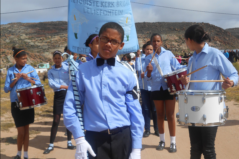 Leliefontein orchestra, 2013. <b>Photo</b> Sophia Klaase.
