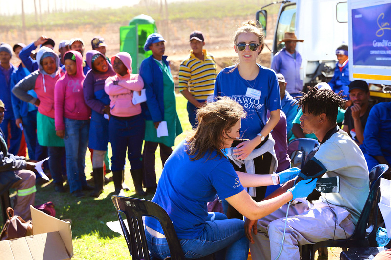 Eye-opener: To celebrate their 75th anniversary, SHAWCO launched a 750 km journey to provide health services to four rural communities in May.