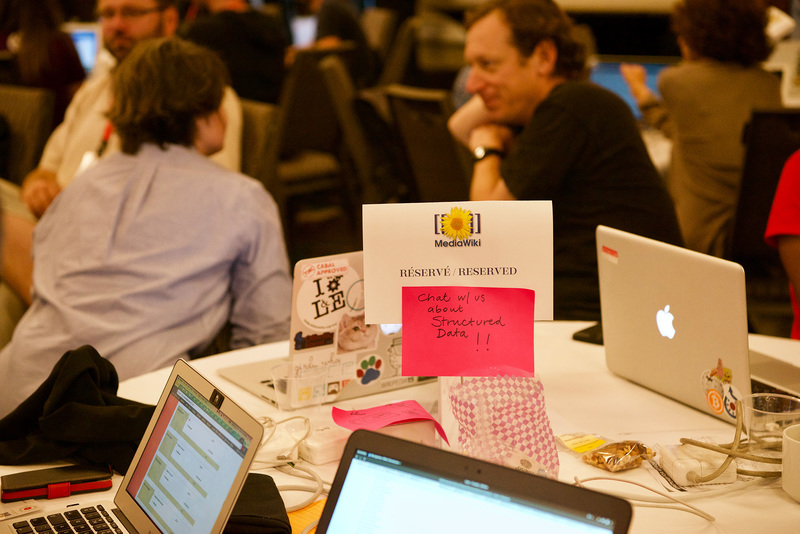 Participants at the Wikimania Hackathon last year. This year’s Hackathon takes place on 20 July.