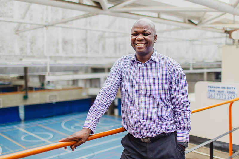 Senior sports coordinator Frans Mamabolo, who is leaving UCT to tackle the challenge of building up the sporting component at Rhodes University in Grahamstown.