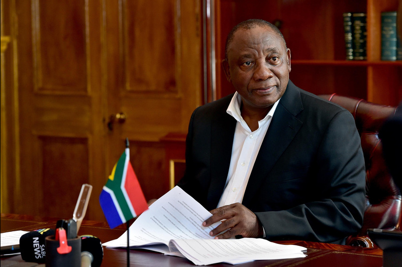 President Cyril Ramaphosa puts the final touches to his State of the Nation Address at his official residence Genadendal in Cape Town last week. He was criticised for acknowledging the recent student protests, but failing to offer the higher education sector the stabilising assurances it urgently needs.
