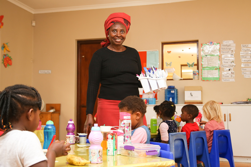 Buyelwa Caroline Sishuba says loving each child as her own has been her winning formula during her 10-year tenure at the UCT Educare Centre. 