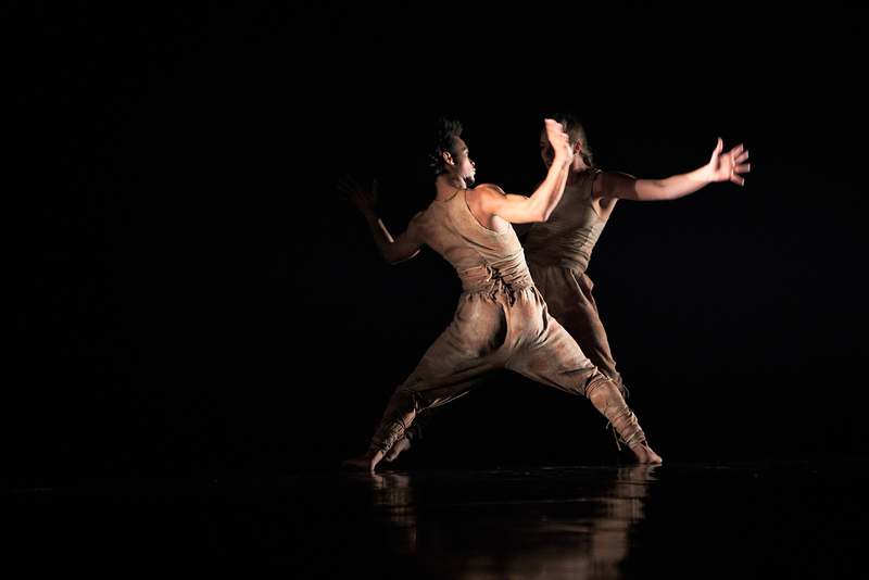 Nathan Bartman and Ciara Baldwin at the 2018 Baxter Dance Festival.