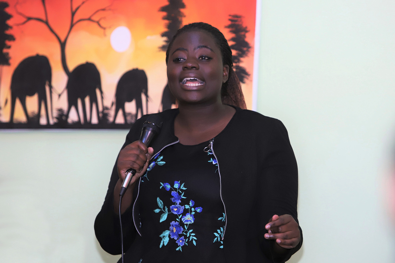 Sikhumbuzo Muchenje, captain of UCT’s women’s rugby team and vice-captain of the Zimbabwe team, who started the first informal team with residents of Tugwell Hall.