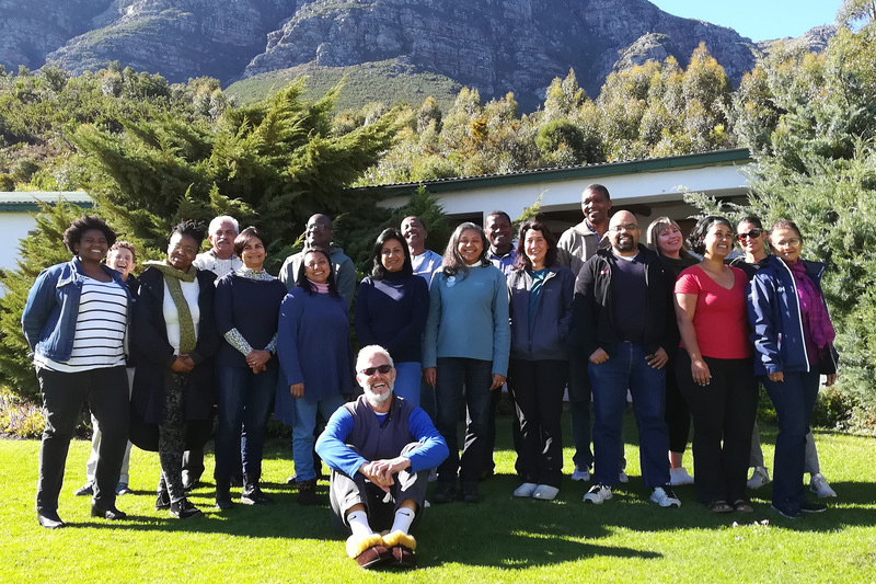 NGP members gather at one of their quarterly writing retreats, Mont Fleur, July 2019.