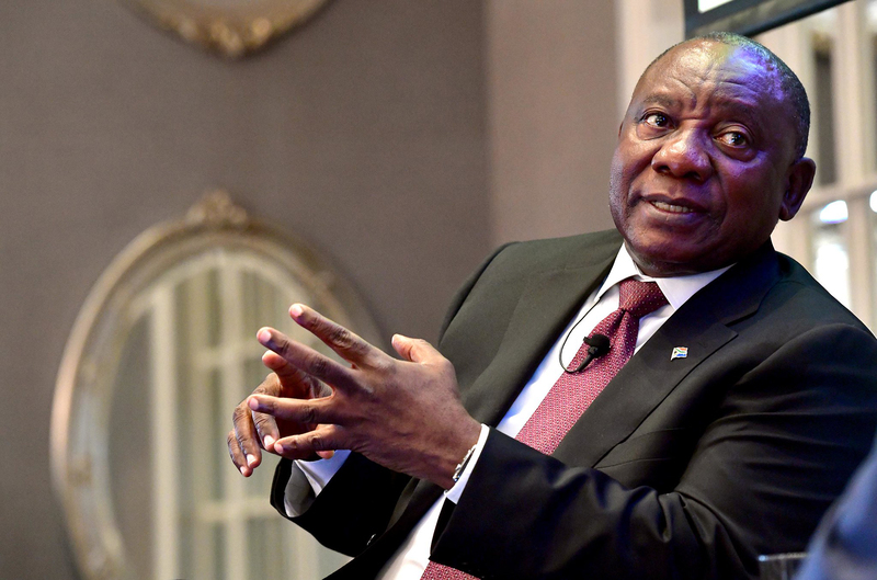 President Cyril Ramaphosa says his Presidential Economic Advisory Council</em><em> draws on the expertise and capabilities that reside in labour, business, civil society and academia. <b>Photo</b> </em><a href="https://www.flickr.com/photos/governmentza/33977799298" target="_blank" rel="noopener">GCIS, Flickr</a>.