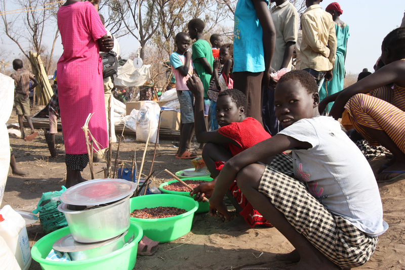 The South Sudanese refugee crisis in northern Uganda is the biggest refugee crisis on the continent, and the third biggest in the world after Syria and Afghanistan. <strong>Photo</strong> <a href="https://flickr.com/photos/eu_echo/12100606084" target="_blank">EC/ECHO/Malini Morzaria</a>.