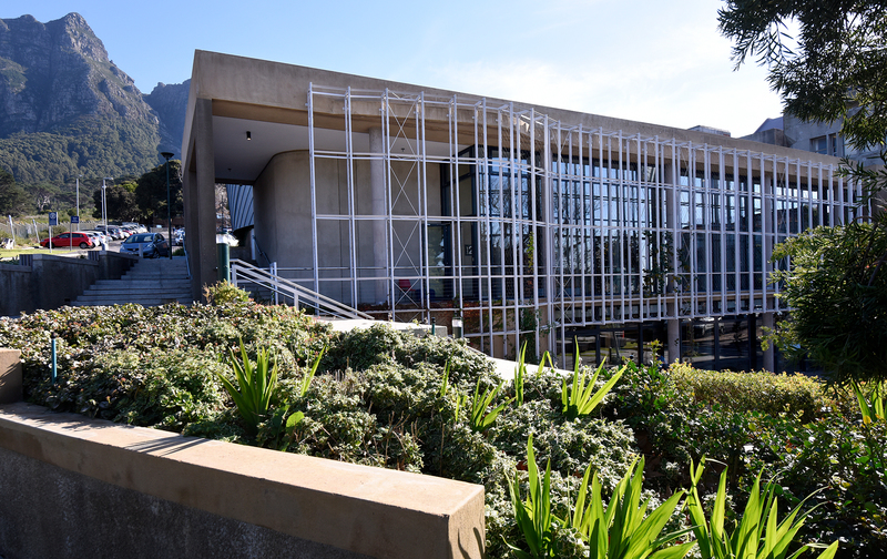The New Lecture Theatre was the first building on UCT’s campus to earn a four-star green rating from the Green Building Council South Africa.