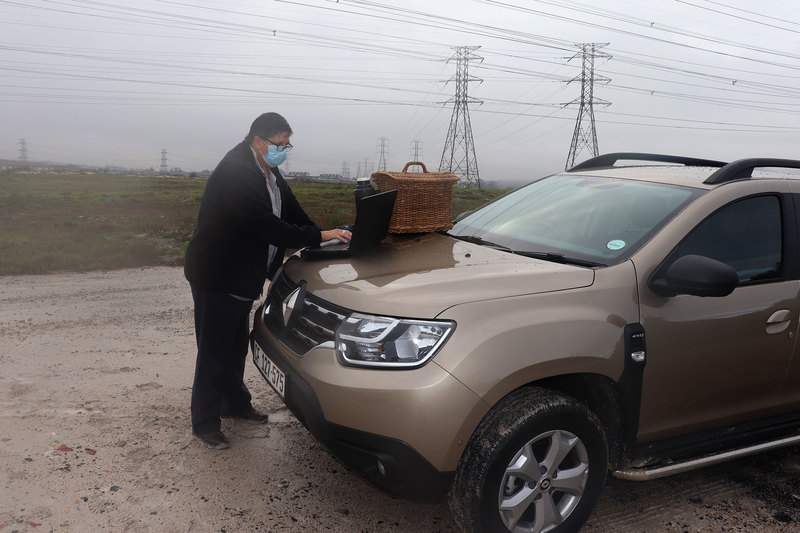 UCT forensic scientist Dr Marise Heyns prepares for another road trip across the province to provide vital safety training to undertakers.