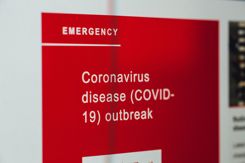 After being diagnosed with COVID-19, Mandla Majola said that he was depressed, but decided that he needed to confront the virus head on. <b>Photo</b> <a href="https://www.pexels.com/photo/coronavirus-news-on-screen-3970332/" target="_blank">Pexels</a>.