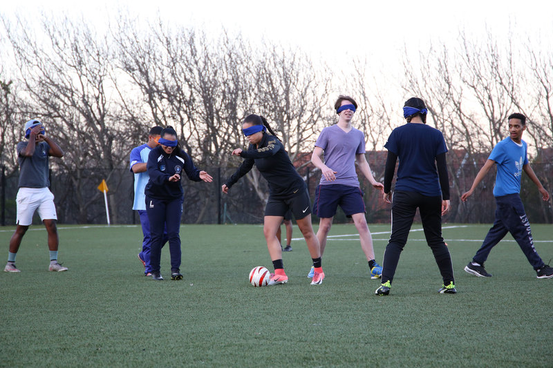 The UCT ParaSports Club is on a mission to raise awareness on blind football and to encourage participation in the sport on campus, in the province and in the country. 