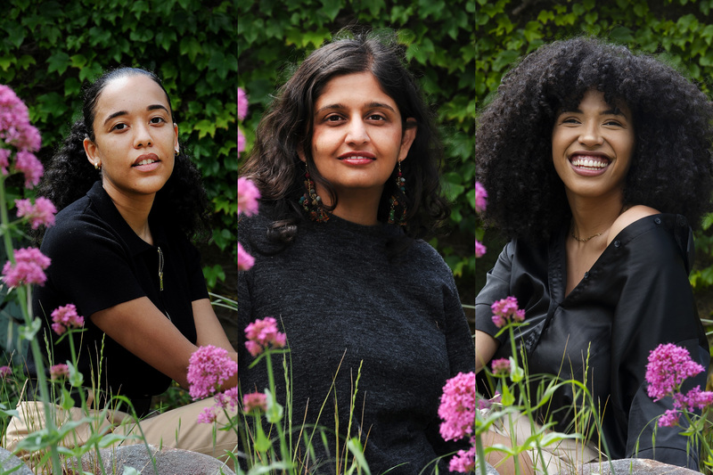 From left: Final-year actuarial science student Ciara Madella, the former head of the actuarial science department Shivani Ranchod and third-year actuarial science student Cara Geduld are the drivers of the relaunched Femmeact, an initiative to support women in the actuarial science space. 