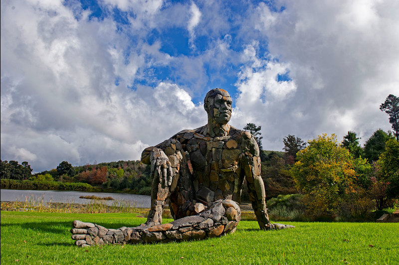 “Dionysus” by Angus Taylor, at Tokara Wine Estate outside Stellenbosch. <b>Photo</b> Lerato Maduna.