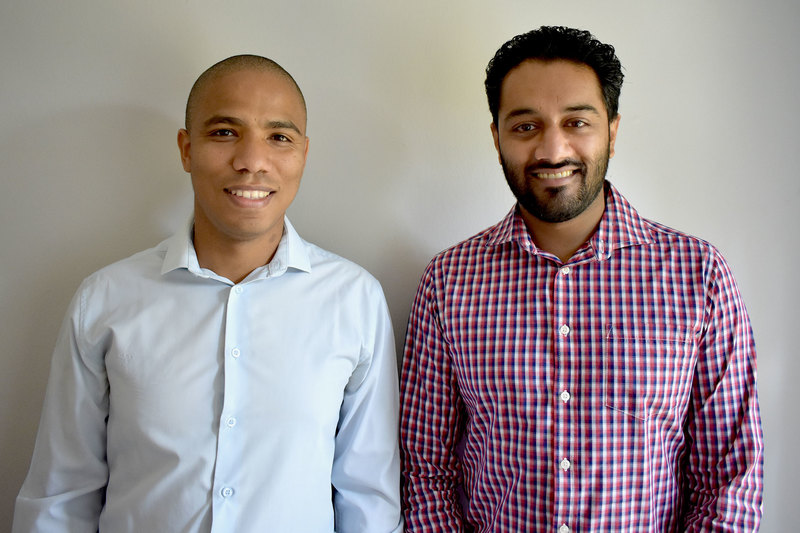 YES! scholarships, co-founded by UCT alumni Sergio Cieverts (left) and Harshad Bhikha, harness the power of small, private donors or anyone who wants to assist under-resourced engineering students.