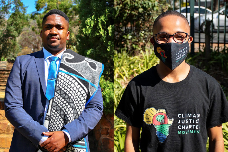Two UCT students, Koaile Monaheng and Sibusiso Mazomba, are on their way to Milan in northern Italy for the Youth4Climate: Driving Ambition event.
