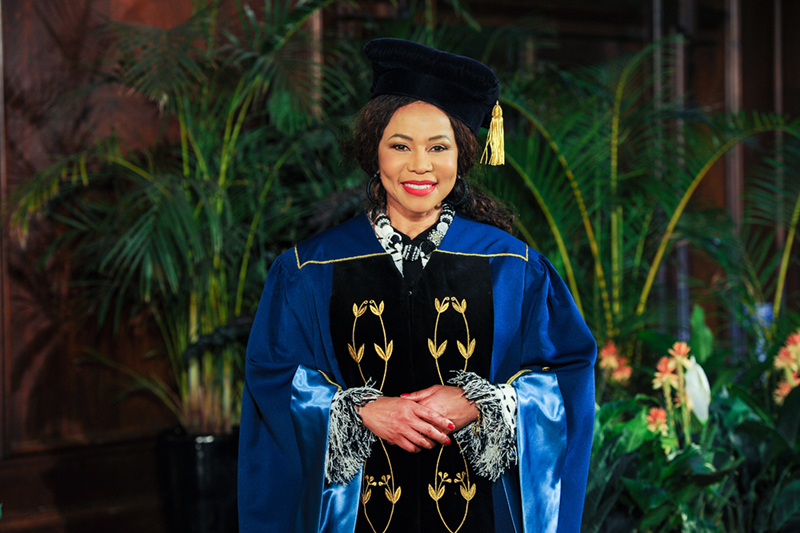 Newly installed UCT Chancellor Dr Precious Moloi-Motsepe believes in empowering the youth through education