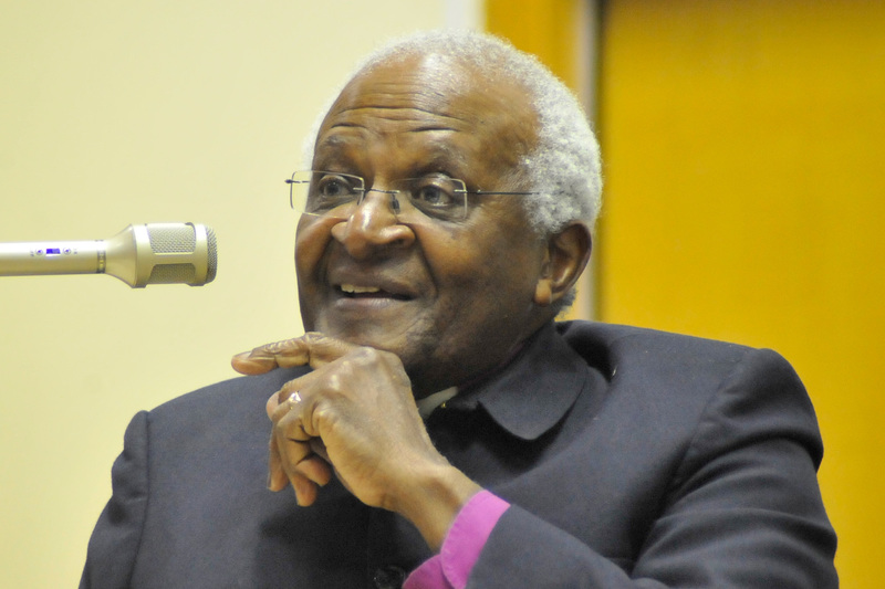 Nobel Peace Prize laureate Archbishop Emeritus Desmond Tutu.