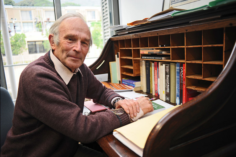 Emer Prof Francis Wilson passed away at the age of 82. <b>Photo</b> UCT News.