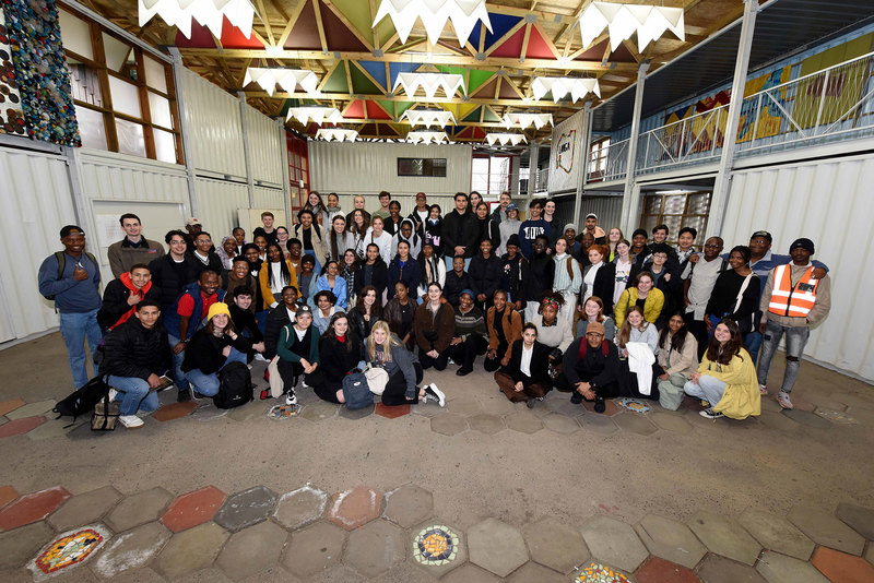 After fire damaged a popular children’s theatre in Langa, it’s been rebuilt with help from UCT’s School of Architecture, Planning, and Geomatics. <b>Photo</b> Nasief Manie.