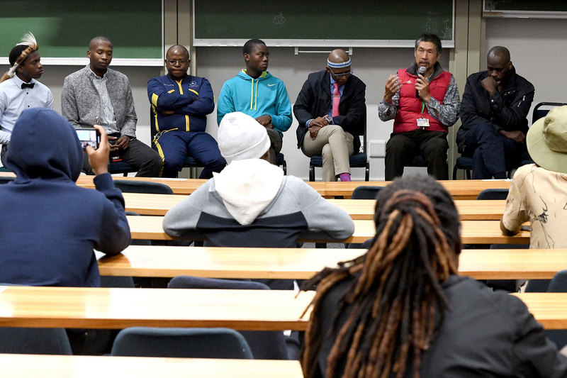 A Men’s Dialogue for Mental Health featuring industry experts and a student panel was recently hosted by the Department of Student Affairs, Student Wellness Service.
