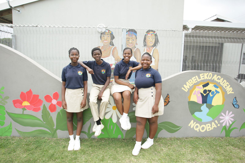 From left: Sbongimpilo Ndlovu, Sandile Zwane, Zamangema Nene and Asanda Mlaba