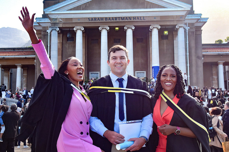 Thousands of graduates were capped during UCT’s autumn graduation. The joy and excitement were palpable!
