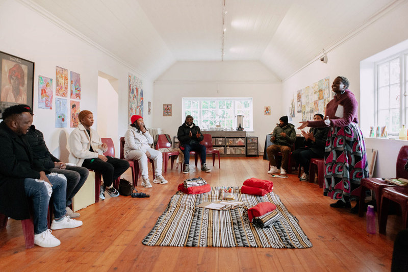 Families residing at UCT’s Philip Kgosana Residence joined the UCT Irma Stern Museum in a celebration of families, music and belonging on 25 May.