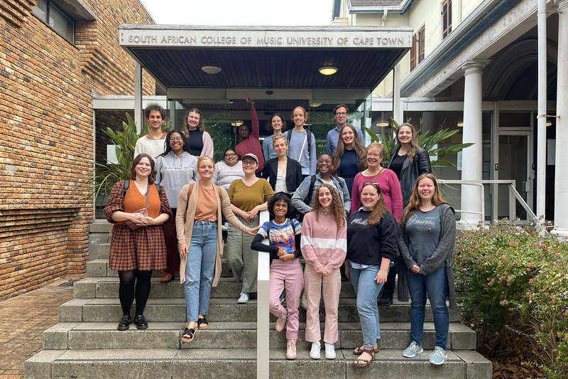 Curators, first row (from left): Kelsey Brookes, Leah Paterson-Jones, Maren Guhl, Rebecca Rahn; second row: Luis Adler, Carmen Traut, Jule Winkler, Anelisa Mahlungulu, Rebekka Sandmeier; third row: Unathi Mahlalela, Megan Stemmet, Hannah Otto, Johanna Gotz, Julia Loffer; back row: Maritz Schmidt, Julia Grabe, Abonga Sithela, Elena Wachendorf, Karina Kucking, Dominik Hoink