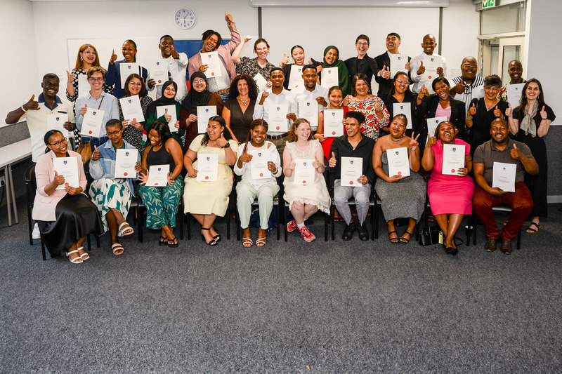 The NQTs’ celebratory event took place at UCT’s School of Education on Wednesday, 15 November. <b>Photo</b> Robin Thuynsma.