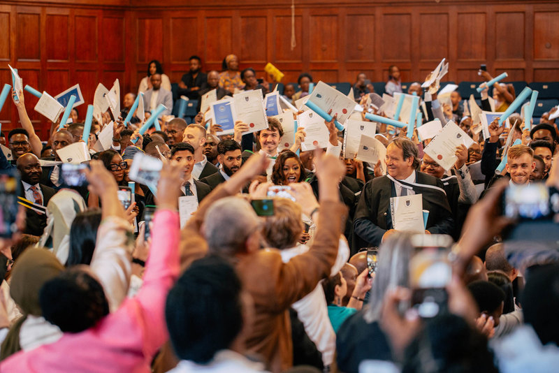 UCT celebrated graduation in style, capping nearly 2 000 candidates. <b>Photo</b> Robyn Walker.