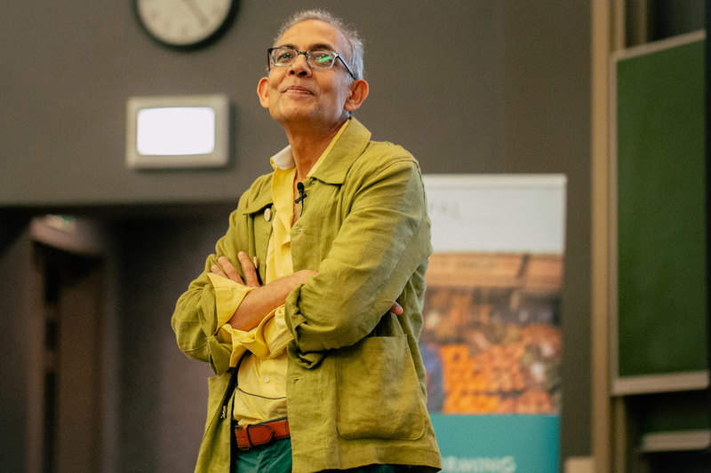 Development economics expert and Nobel laureate Professor Abhijit Vinayak Banerjee delivered a lecture on the underlying economics of universal basic income in developing countries.