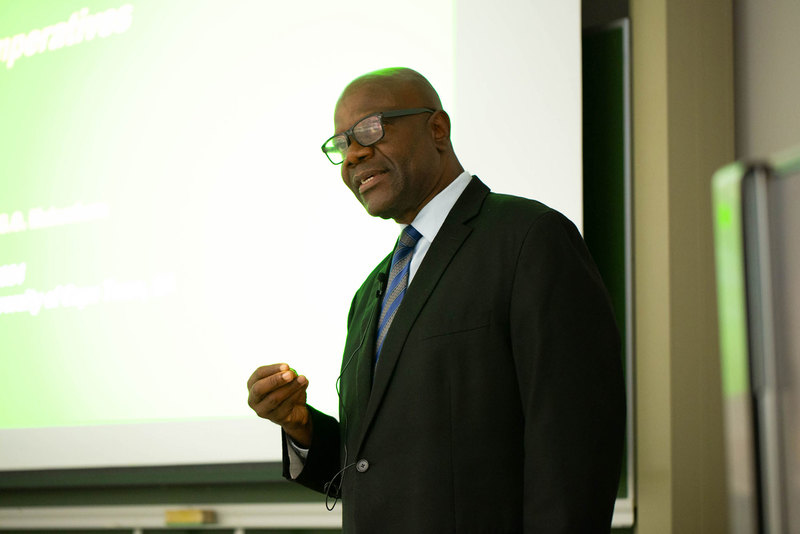 Former Zimbabwean deputy prime minister, Arthur Mutambara.