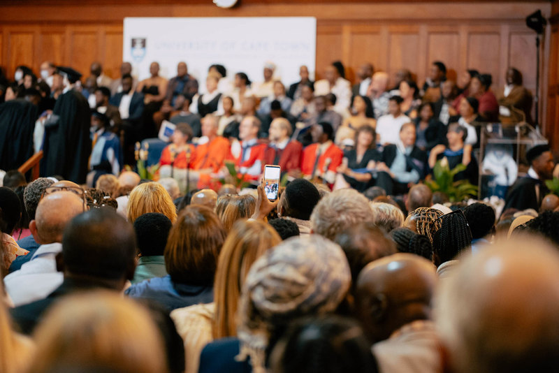 Four distinguished individuals received UCT honorary doctorates at the recent March graduation. <b>Photo</b> Robyn Walker.