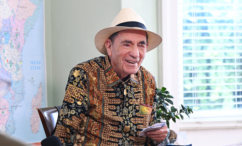 Former Constitutional Court Judge Albie Sachs. 