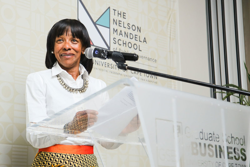 Cheryl Carolus delivered the keynote address.