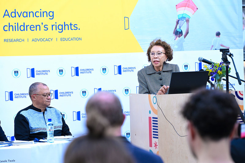 “The South African Child Gauge 2024” was launched on Wednesday, 21 August, at UCT’s d-school Afrika. South Africa’s first lady, Dr Tshepo Motsepe, delivered the keynote address.  