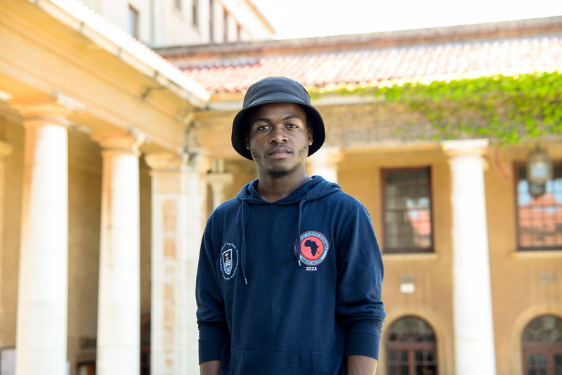 Former SRC president, Hlamulo Khorommbi, always looks for greater opportunities to serve. <b>Photo</b> Robin Thuynsma.