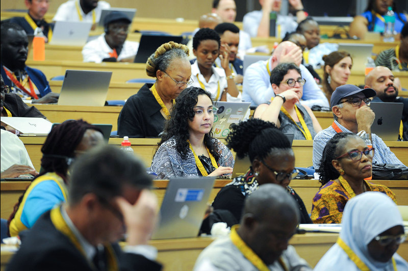 Attendees at the Global Summit on Diamond Open Access. 