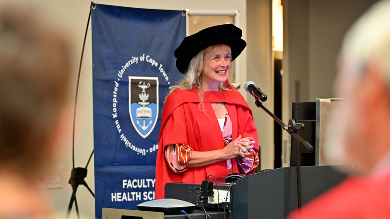 Prof Mignon McCulloch’s inaugural lecture stressed the importance of global collaborations to address kidney diseases.