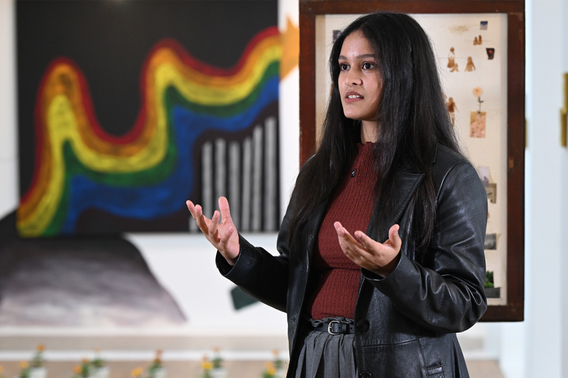 Zenaéca Singh will graduate with her master’s in fine art on 10 September. <b>Photo</b> Lerato Maduna.
