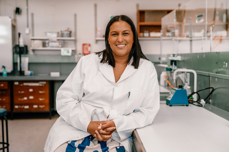 Annestacia Marthinus, Vice-Chancellor’s Excellence Awardee.