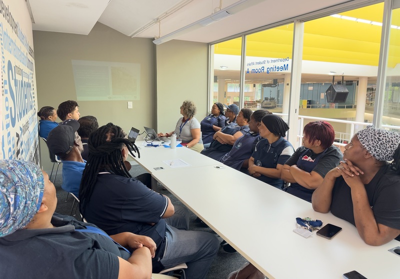 UCT cleaning staff help to shape campus sustainability efforts.