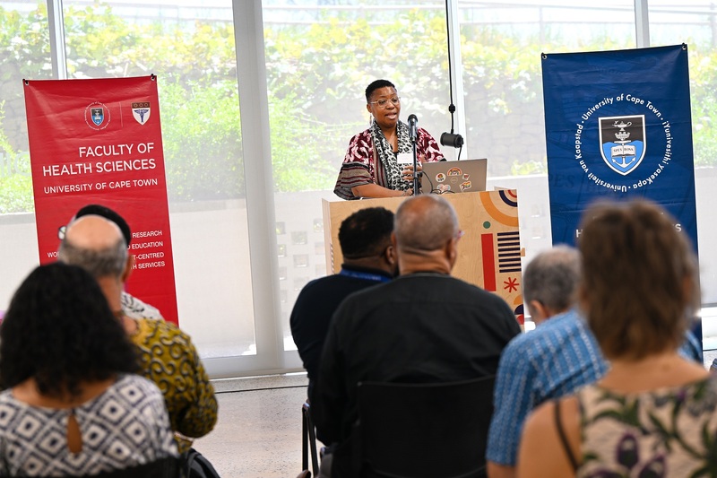 Dr Itumeleng Tatamala was among the presenters at the symposium on the use of racial language in research, teaching and learning.