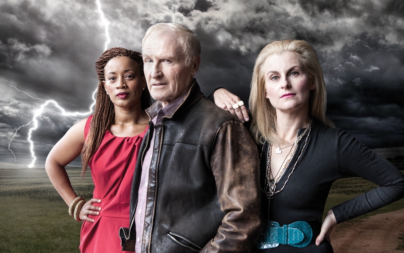 (From left) Renate Stuurman, Paul Slabolepszy and Charmaine Weir-Smith star in Slabolepszy’s latest production Suddenly the Storm.
