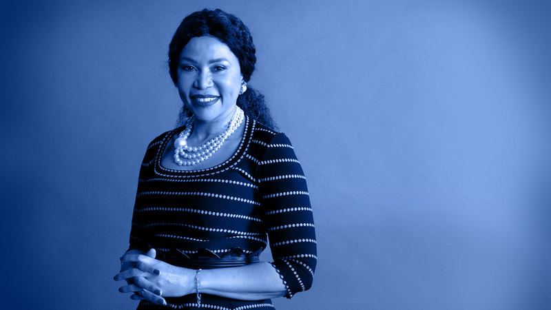 Dr Precious Moloi-Motsepe, chancellor <b>Photo</b> Lerato Maduna.