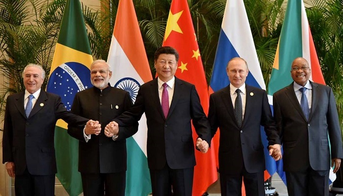 BRICS leaders meet on the sidelines of G20 in China.